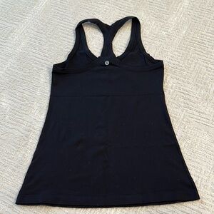 Lululemon Black Racerback Tank Top